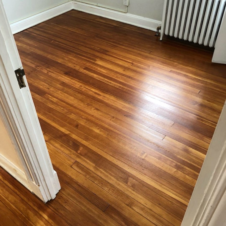 Tile floor installation