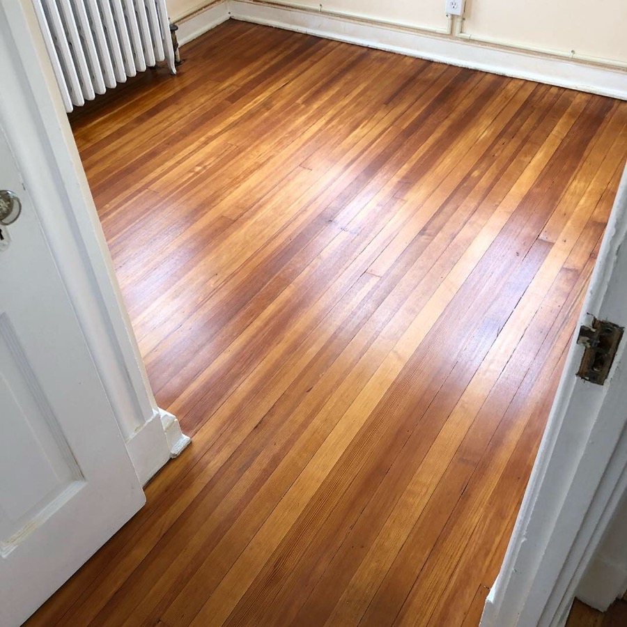 LVP floor installation