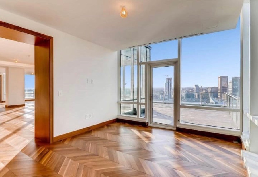 Floor refinishing project